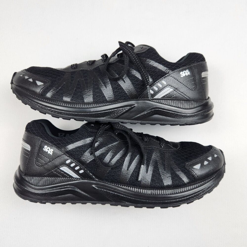 SAS Mission -ONE Lace Up Mens Black Vibram Sneakers Sz 9D Military